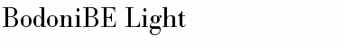 BodoniBE-Light Font