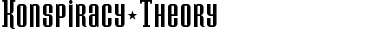 Download Konspiracy Theory Font Download Konspiracy Theory Font