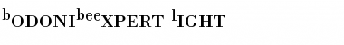 Download BodoniBEExpert-Light Font