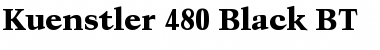 Kuenst480 Blk BT Font