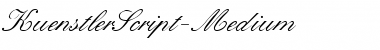 Download KuenstlerScript-Medium Font Download KuenstlerScript-Medium Font