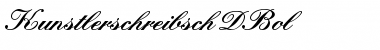 Download KunstlerschreibschDBol Font Download KunstlerschreibschDBol Font