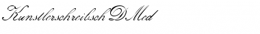 Download KunstlerschreibschDMed Font Download KunstlerschreibschDMed Font