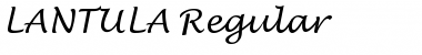 LANTULA Regular Font