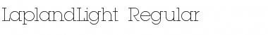 LaplandLight Regular Font
