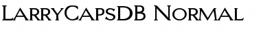 LarryCapsDB Font