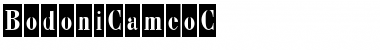 BodoniCameoC Font